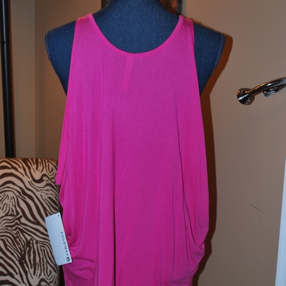 NWT FABLETICS Barbados Muscle Tank in pink - Picture 2 of 6